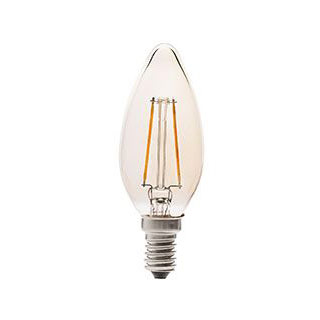 Faro barcelona 17427 светодиодная лампа CANDLE FILAMENT LED AMBER E14 2W 2200K Faro barcelona