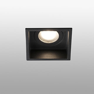 Faro barcelona 40117 HYDE Black square recessed lamp встраиваемый светильник Faro barcelona