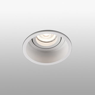 Faro barcelona 40118 HYDE White orientable round recessed lamp встраиваемый светильник Faro barcelona