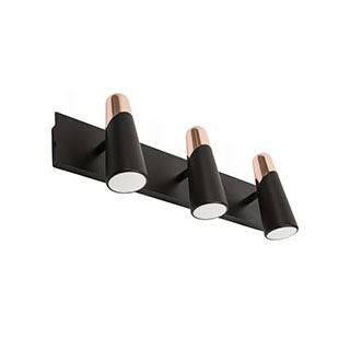 Faro barcelona 29027 Faro LAO бра чёрное/медь LED 3 X 4,5W 3000K настенный светильник