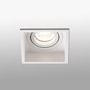 Иконка Faro barcelona 40120 HYDE White orientable square recessed lamp встраиваемый светильник Faro barcelona