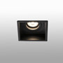 Иконка Faro barcelona 40121 HYDE Black orientable square recessed lamp встраиваемый светильник Faro barcelona