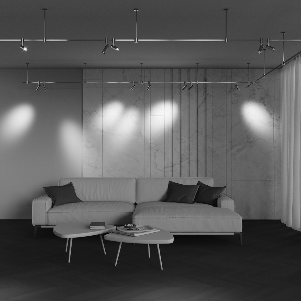Трековый светильник Фокус / Focus Led Flarity 3000K 12Вт 50°