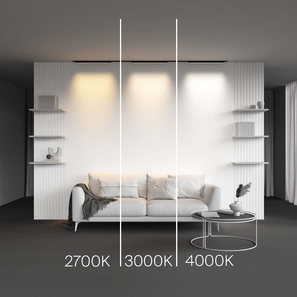 Трековый светильник Базис / Basis Levity 2700К 16Вт 100°