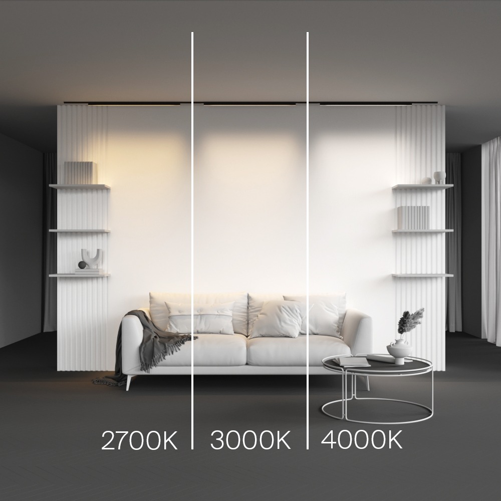 Трековый светильник Базис / Basis Levity 3000К 21Вт 100°