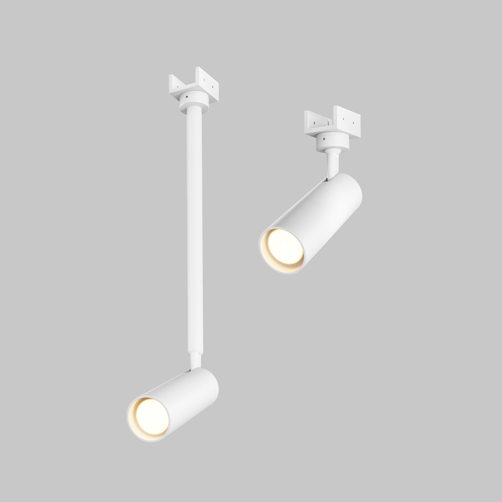 Уличный трековый светильник Фокус / Focus Led Elasity IP 3000K 8Вт 55° белый