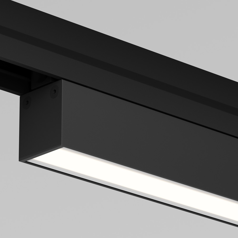 Уличный трековый светильник Базис / Basis Exility IP 4000К 24Вт 120° черный