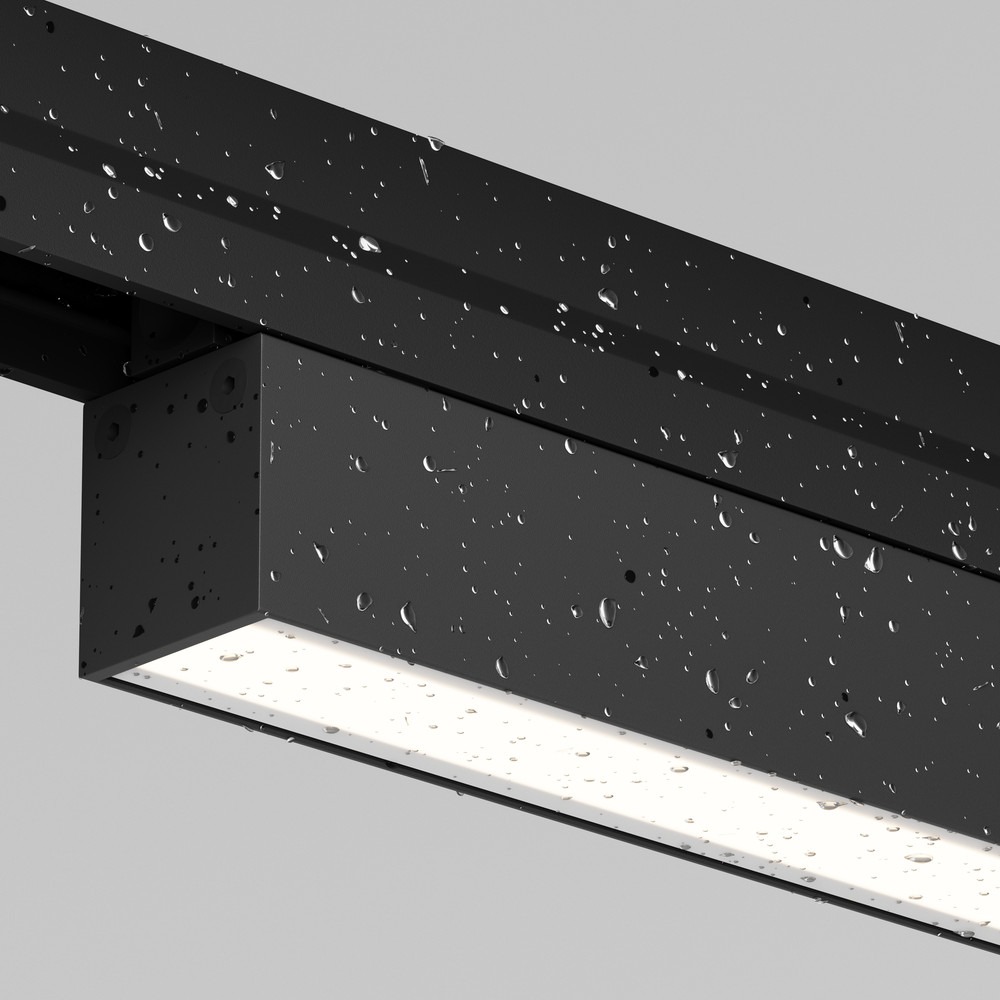 Уличный трековый светильник Базис / Basis Exility IP 4000К 24Вт 120° черный