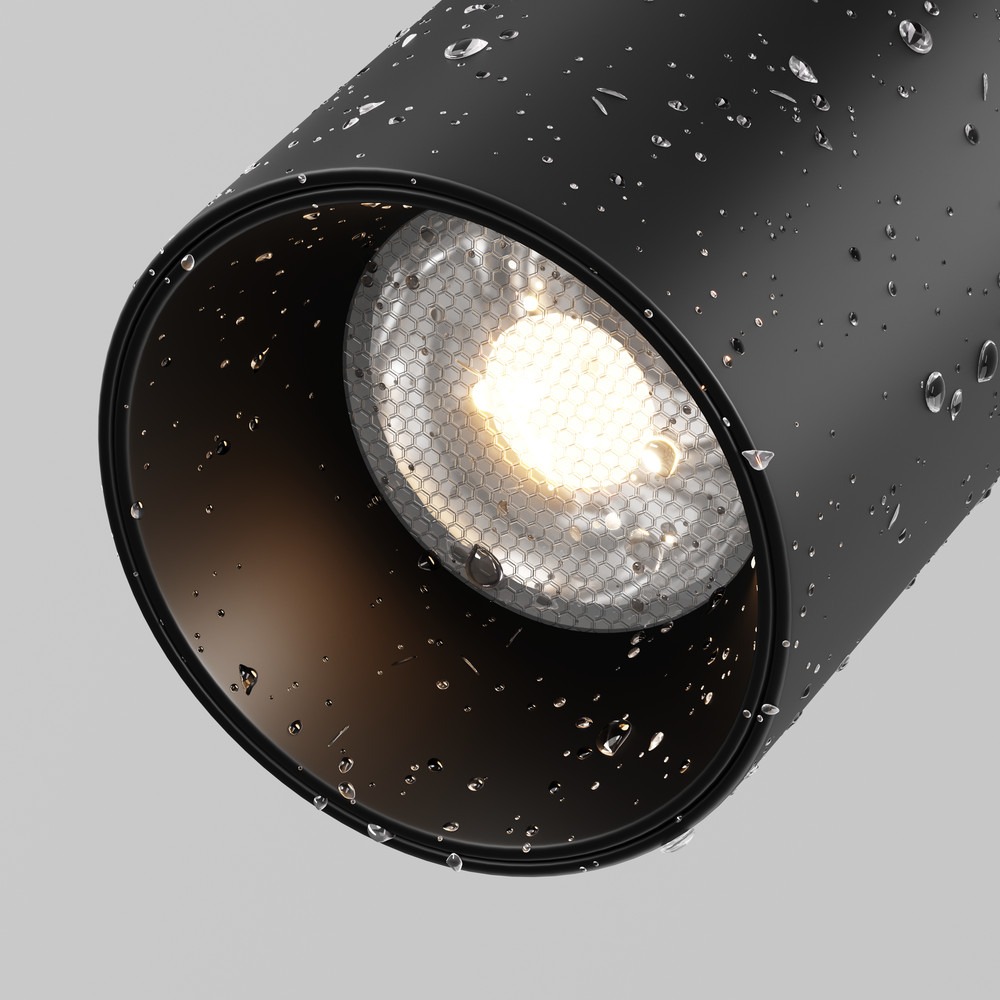 Уличный трековый светильник Фокус / Focus Led Exility IP 3000К 8Вт 36° черный