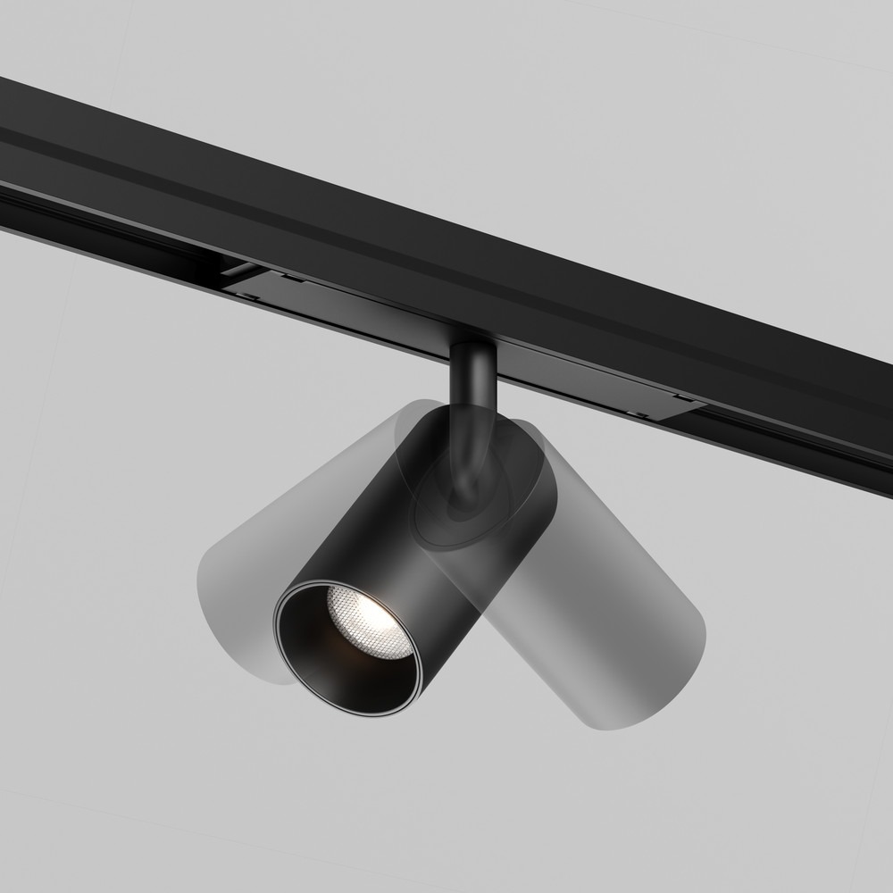 Уличный трековый светильник Фокус / Focus Led Exility IP 4000К 8Вт 36° черный
