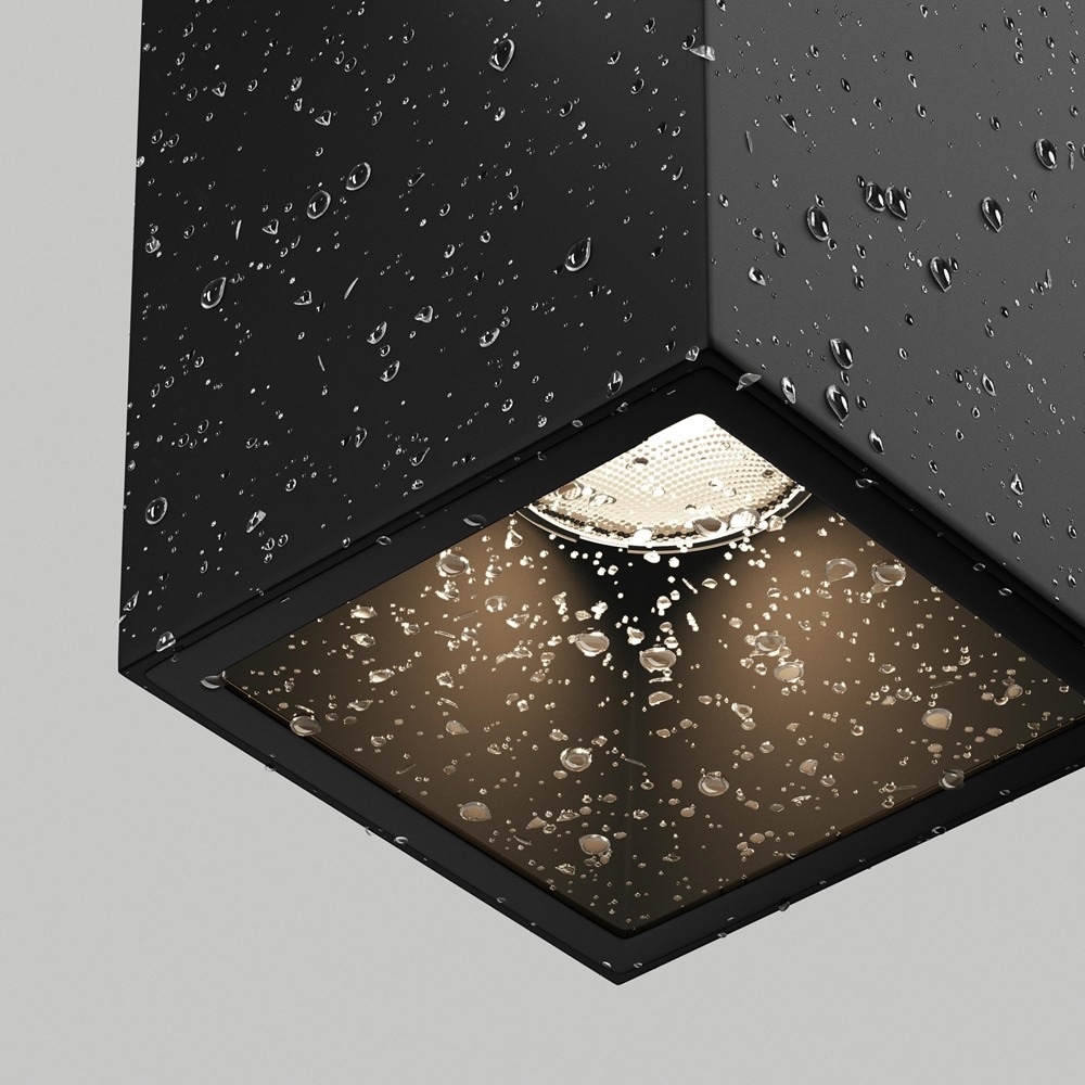 Уличный трековый светильник Альфа / Alfa Elasity IP 3000К 16Вт 38° черный