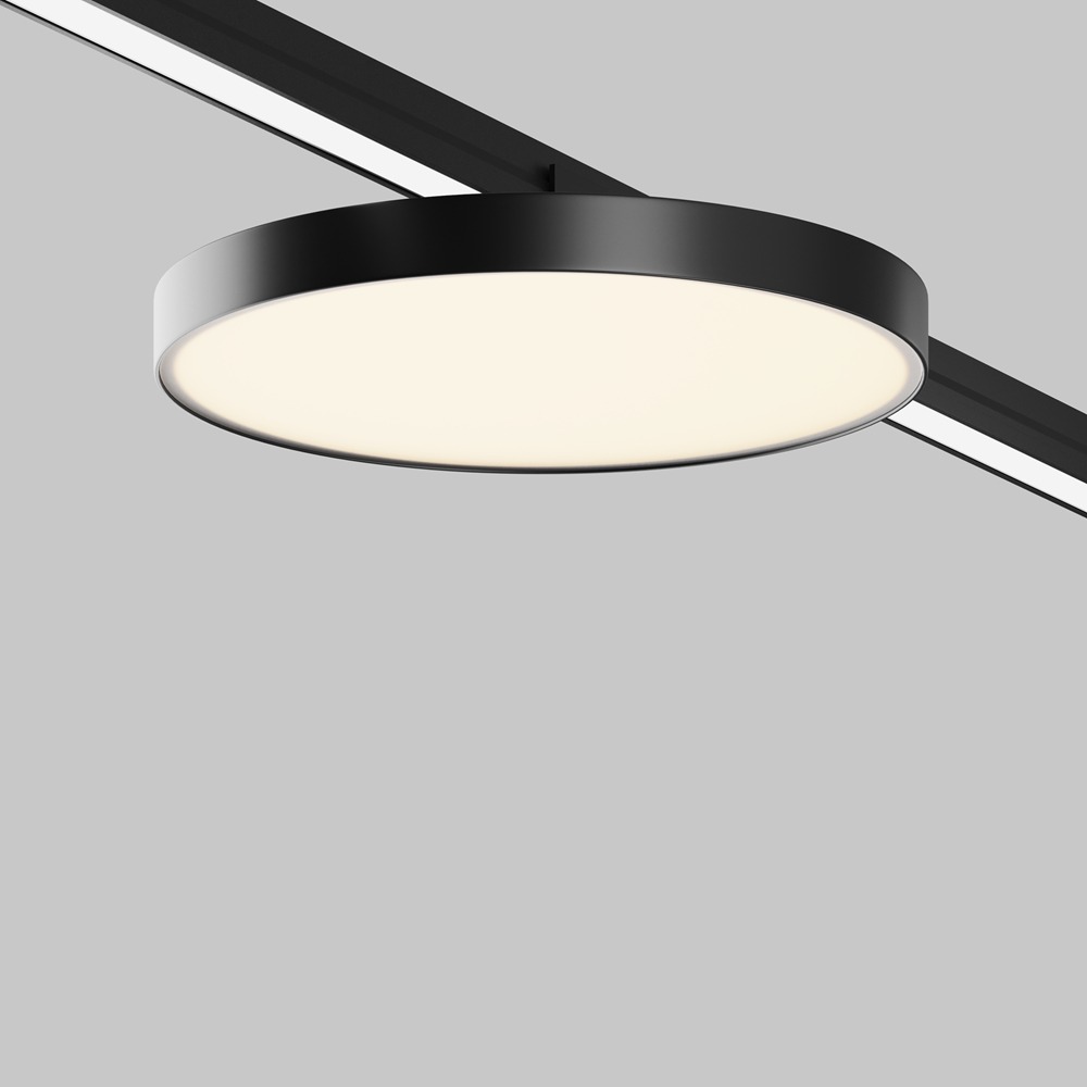 Уличный трековый светильник Зон / Zon IP Elasity IP 3000К 25Вт 110° Черный