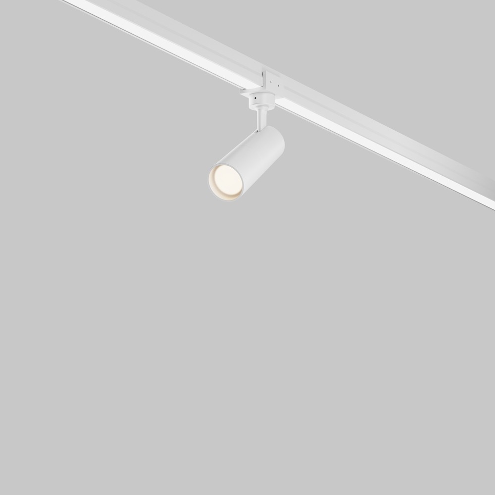Уличный трековый светильник Фокус / Focus Led Elasity IP 3000K 8Вт 55° белый