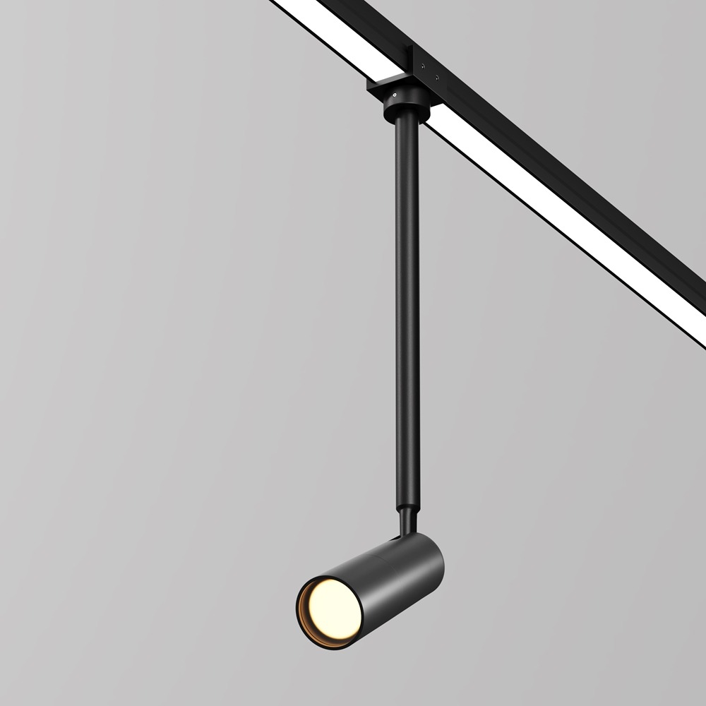 Уличный трековый светильник Фокус / Focus Led Elasity IP 3000К 8Вт 55° черный