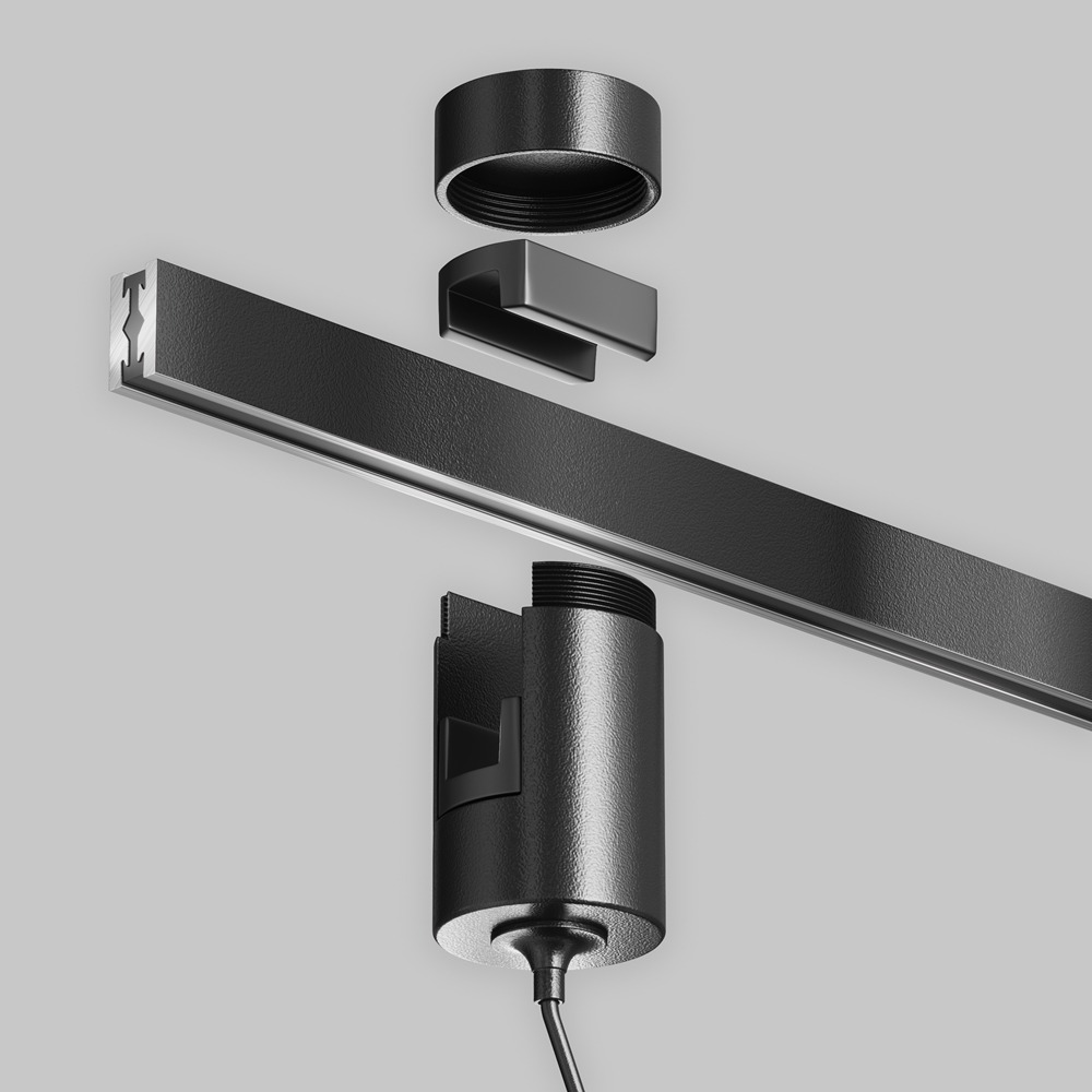 Трековый подвесой светильник Фокус / Focus Led Flarity 3000K 12Вт 36°