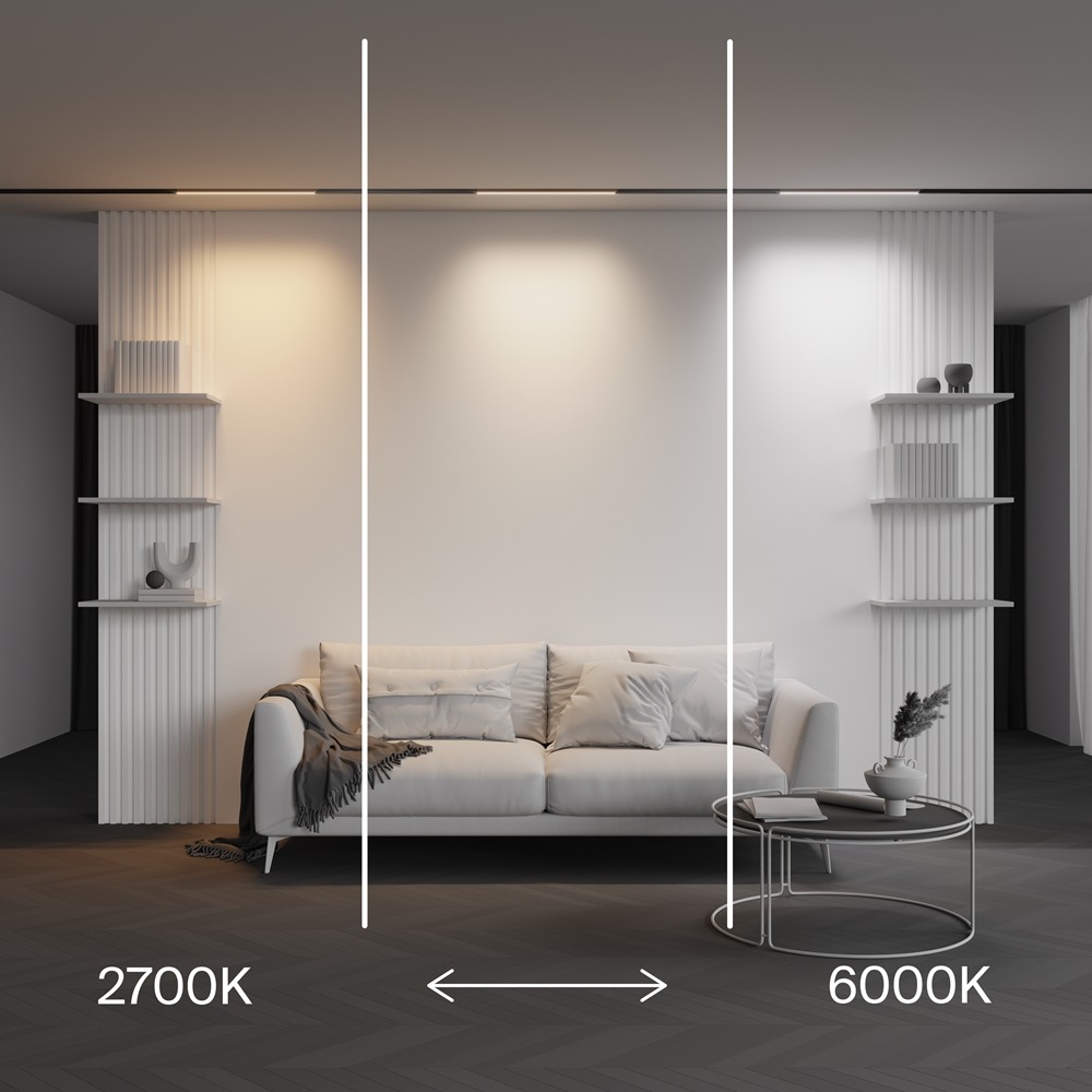 Трековый светильник Базис / Basis Exility X 2700-6000K 12Вт 120° Dim Dali2
