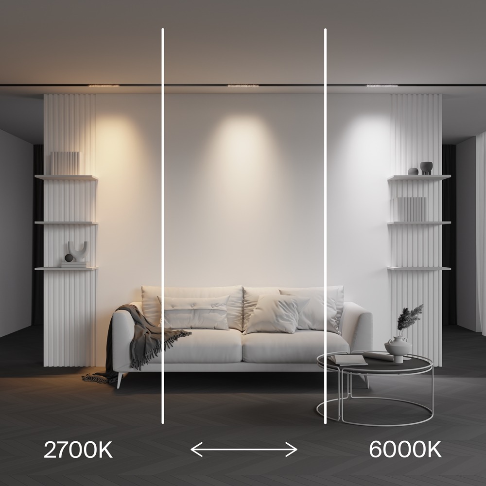 Трековый светильник Точки / Points Exility X 2700-6000K 6Вт 40° Dim Dali2