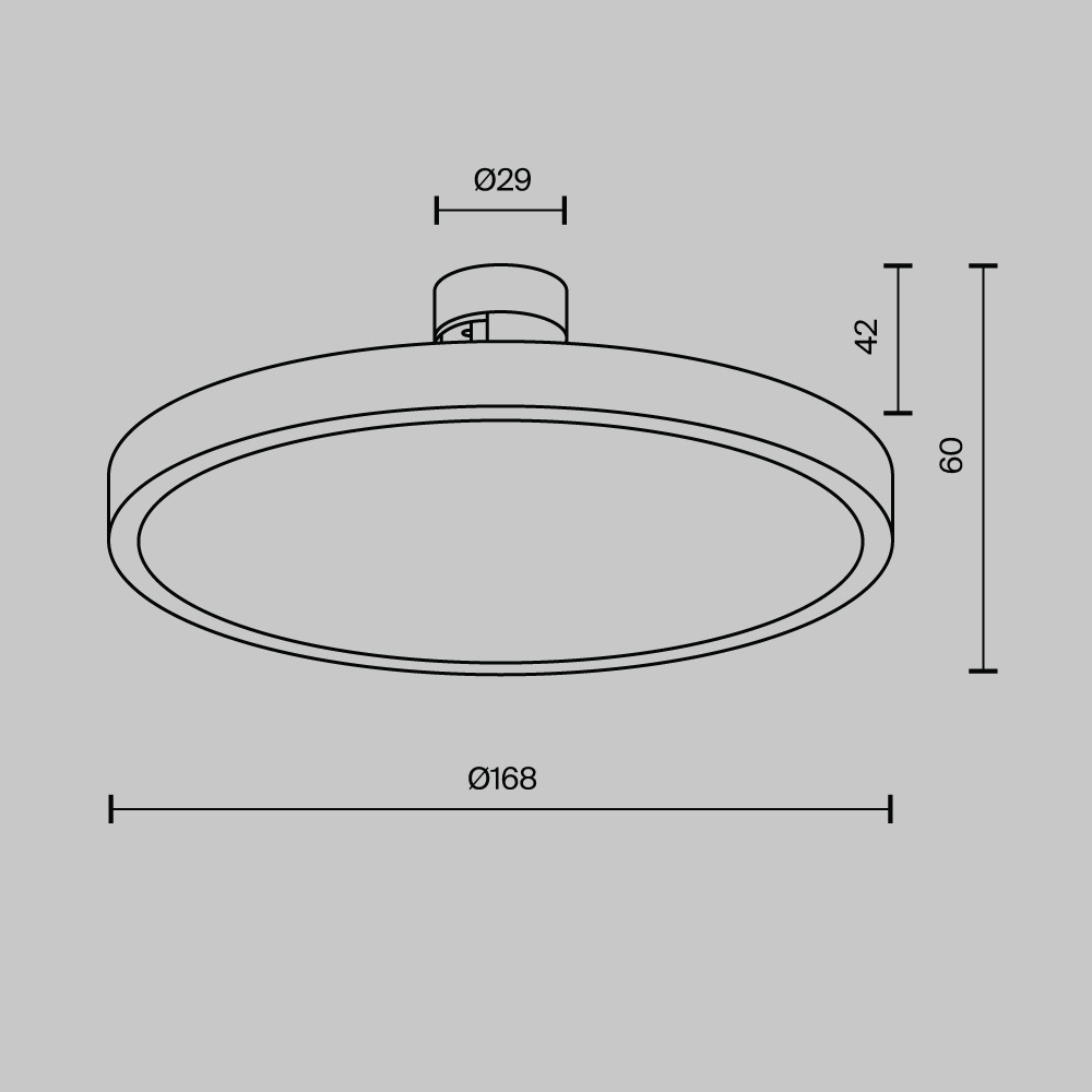 Трековый светильник Плато / Plato Flarity 3000K 10Вт 120°