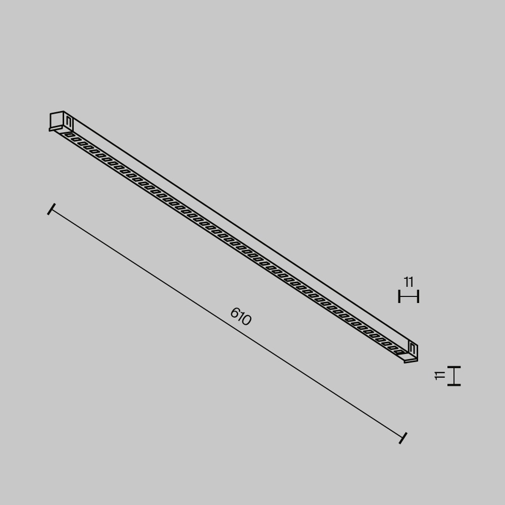 Трековый светильник Точки / Points Exility X 3000K 12Вт 40°