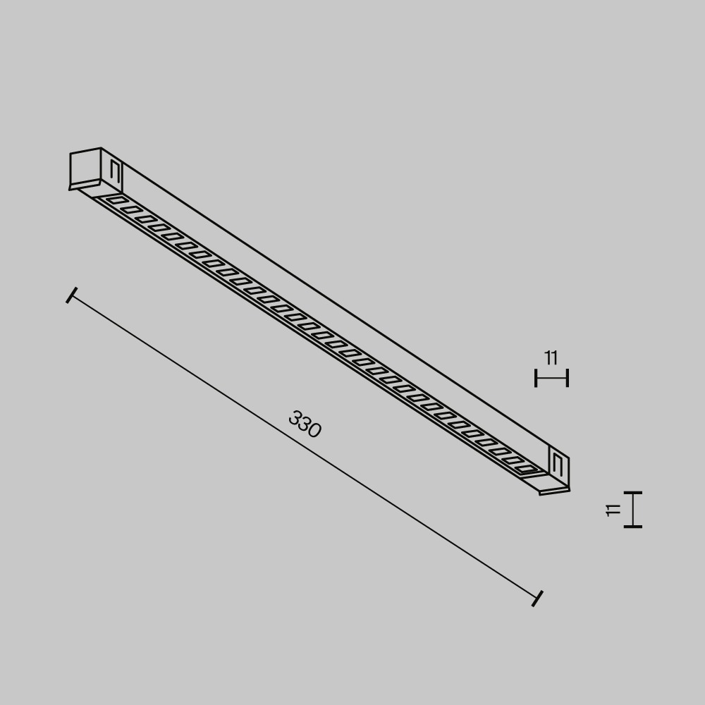 Трековый светильник Точки / Points Exility X 3000K 6Вт 40°