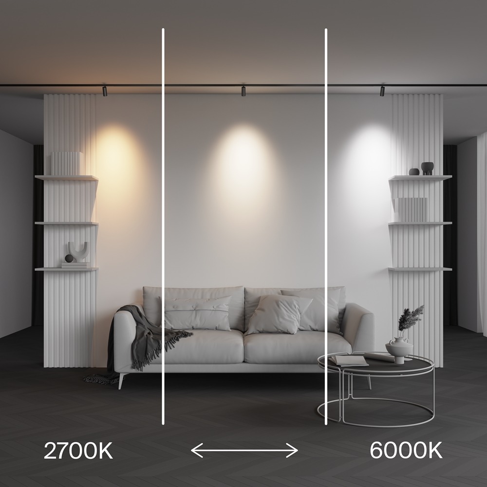 Трековый светильник Фокус / Focus Led Exility X 2700-6000K 5Вт 36° Dim Dali2